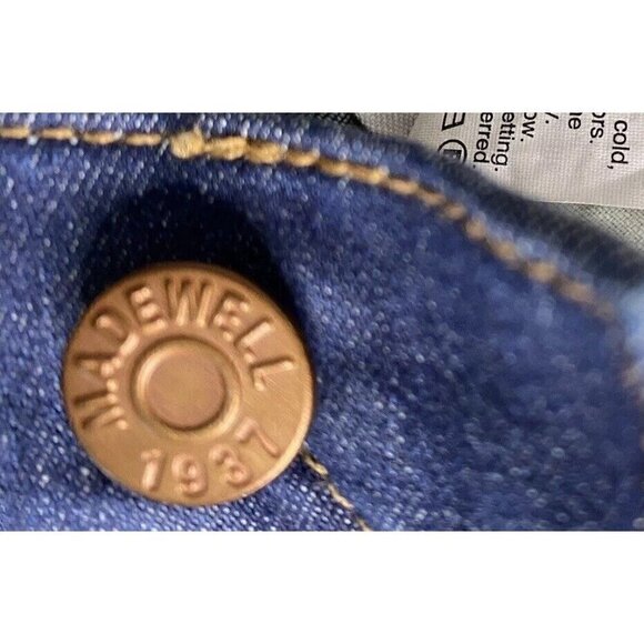 Madewell 9" High Riser Skinny Skinny Size 27 Jeans Medium Wash - Picture 8 of 8